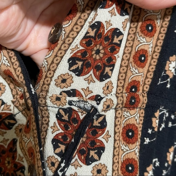 Arnhem Black and Brown Mini Dress - Picture 13 of 13